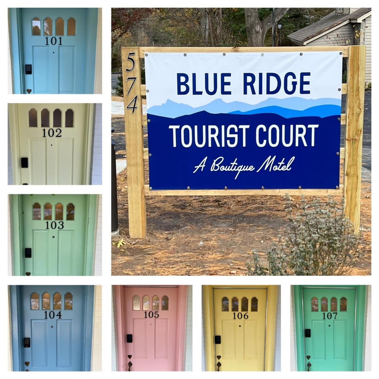 Blue Ridge Tourist Court Motel Boone Buitenkant foto